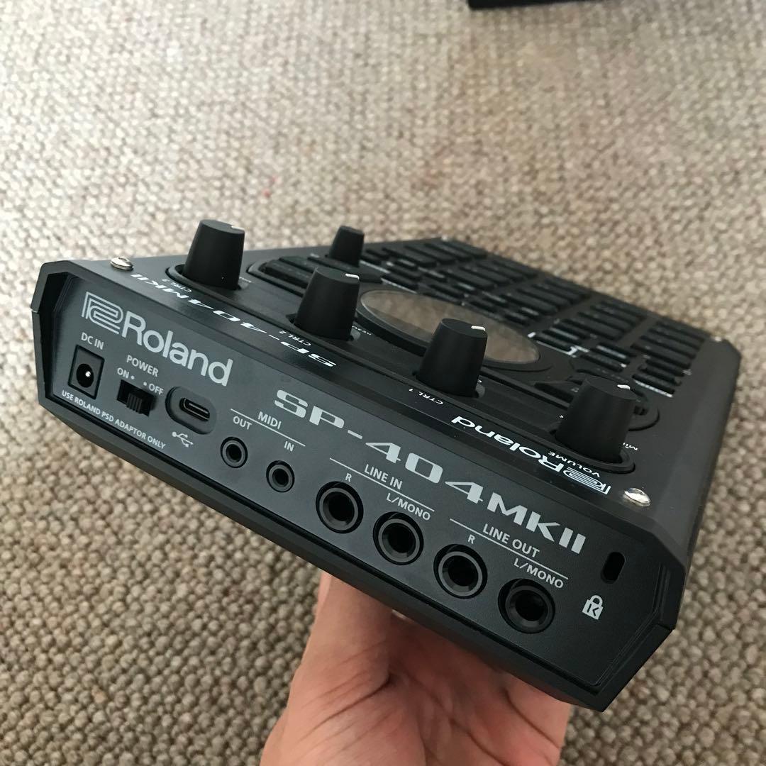 Roland sp404 mk2 サンプラー/スピーカー/ケース/ケーブルセット