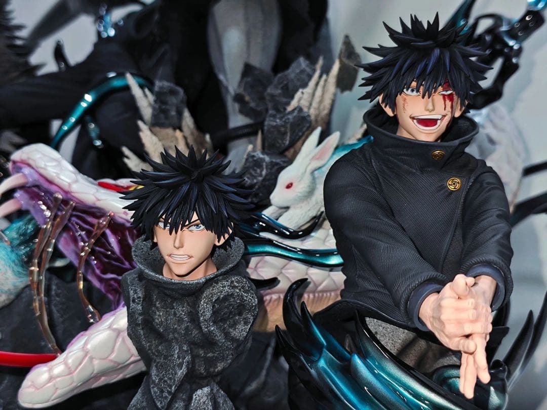 呪術廻戦 十種影法術伏黒恵 魔虚羅 ガレージキッド フィギュア 完成品