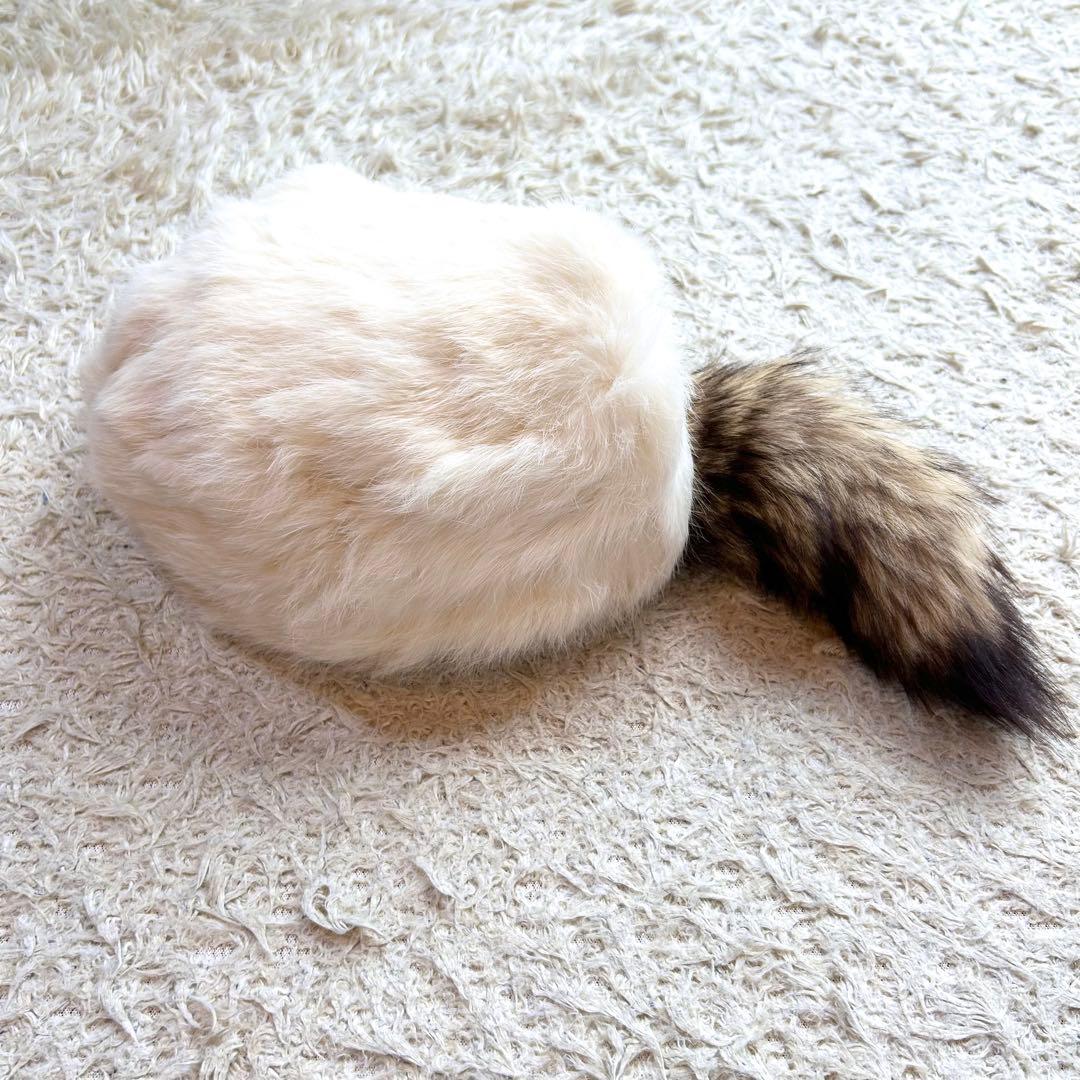 【未使用級✨️カナダ製 】 ラクーン ラビットファー クロケットハット ロシアン 楽天市場】【ラクーンクロケットハット】しっぽ付きラクーンファー帽子