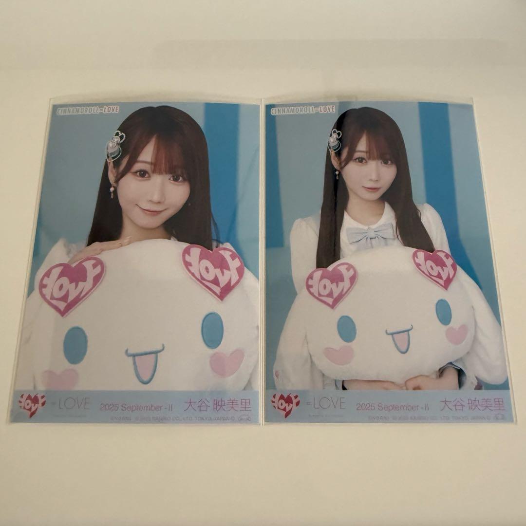 LOVE 大谷映美里 みりにゃ イコラブ シナモン 生写真 セミコンプ