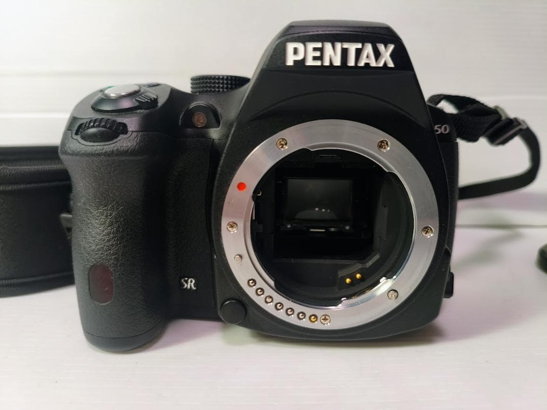 黒死病対策】【内臓電池交換】PENTAX K-50 黒＋WRレンズ - メルカリ