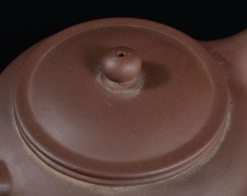 中国 紫砂 朱泥 急須 茶壷 陸羽一九八七年銘 V R5346