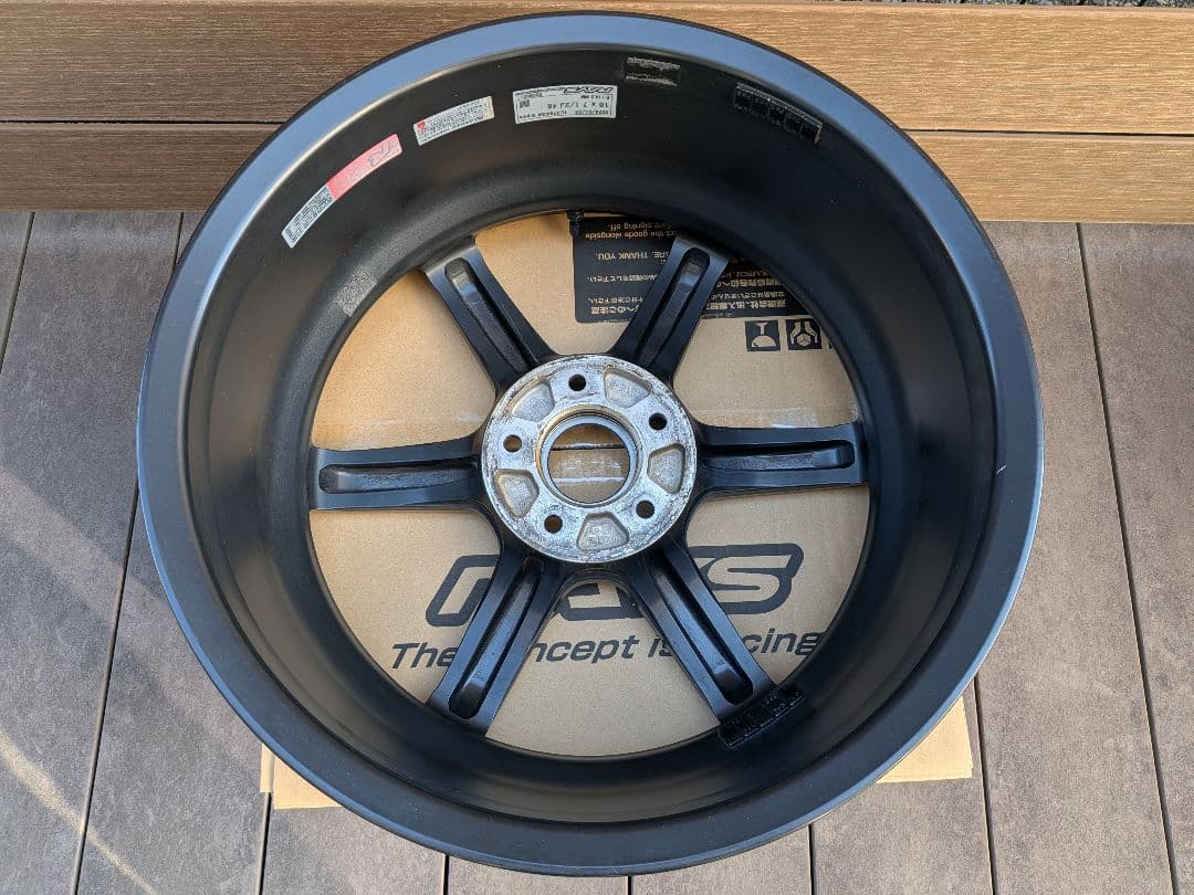 RAYS TE37 SAGA S-plus 18インチ 7.5J＋48 4本