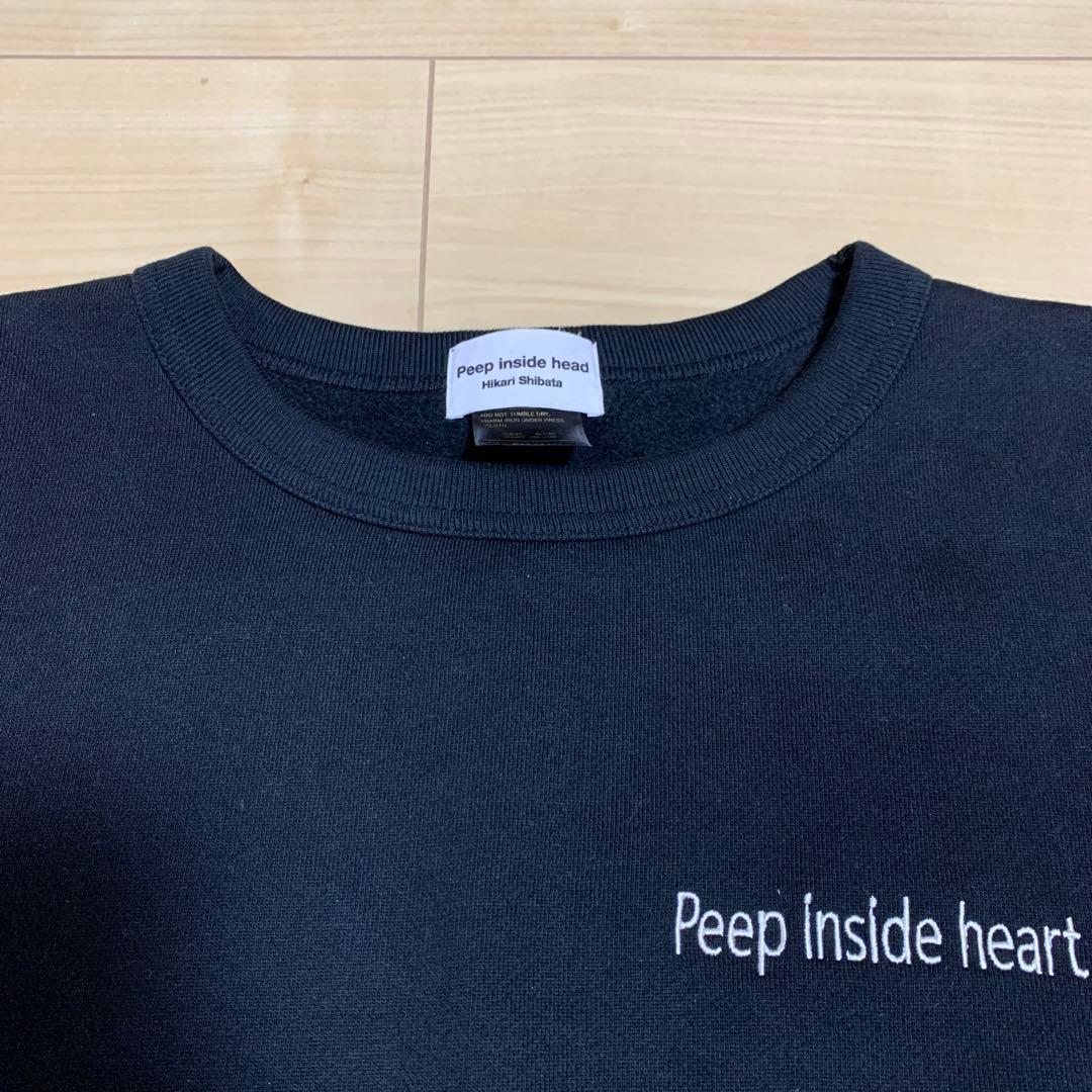 Peep inside head スウェット （BLACK）柴田ひかり|mercariメルカリ