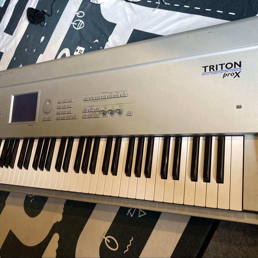 KORG TRITON ProX 88鍵ピアノタッチ　中古 KORG TRITON ProX 88鍵ピアノタッチ 中古 - メルカリ