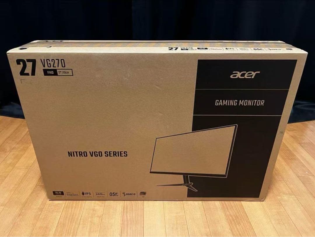 ゲーミングモニター Acer VG270 27インチ IPS 165Hz Amazon.co.jp: 日本エイサー Acer ゲーミングモニター Nitro
