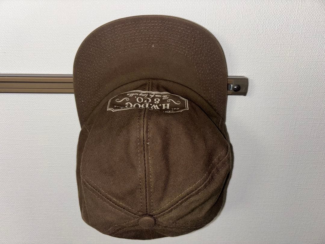 値下げ！1万以下！THE H.W.DOG&CO キャップ ブラウン ロゴ