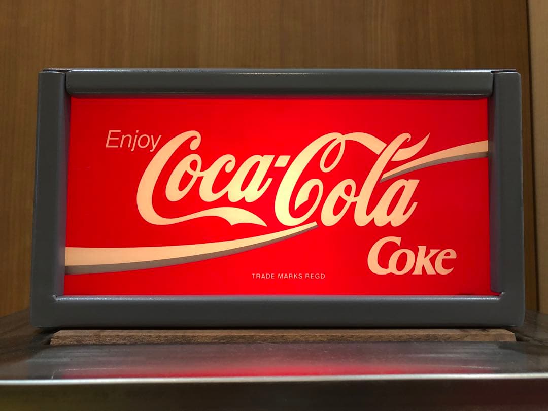 ☆PPYさま専用☆コカコーラアクリル看板☆照明ボックスセット☆ハンドメイド品☆ 純喫茶看板ライト 第3弾