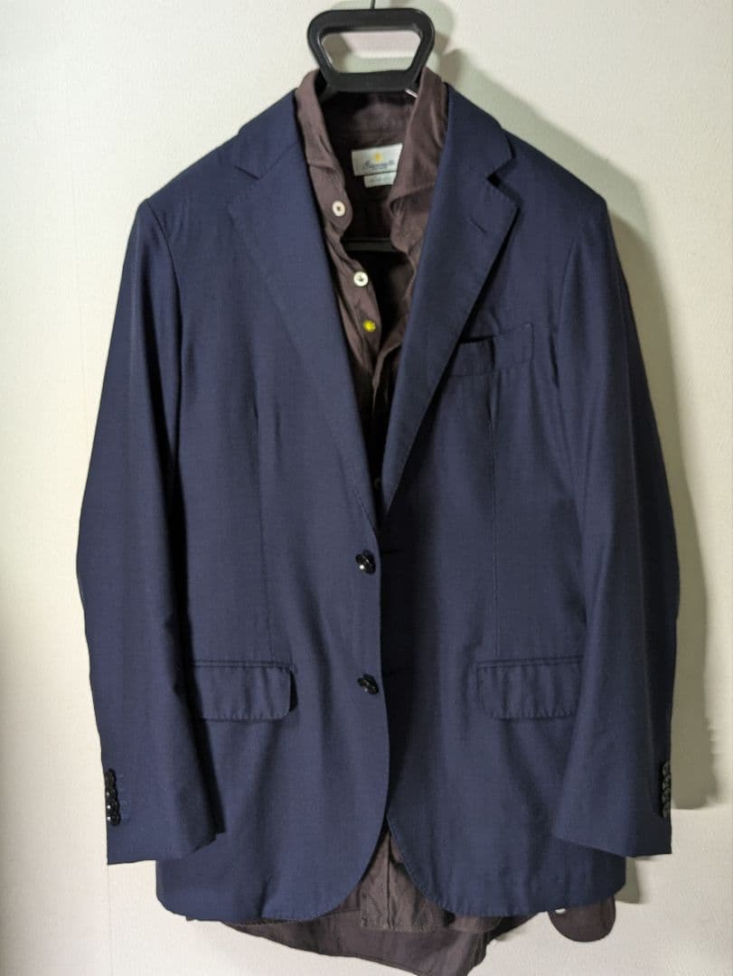 ☆ロロピアーナ トゥモローランド メンズテーラードジャケット 46