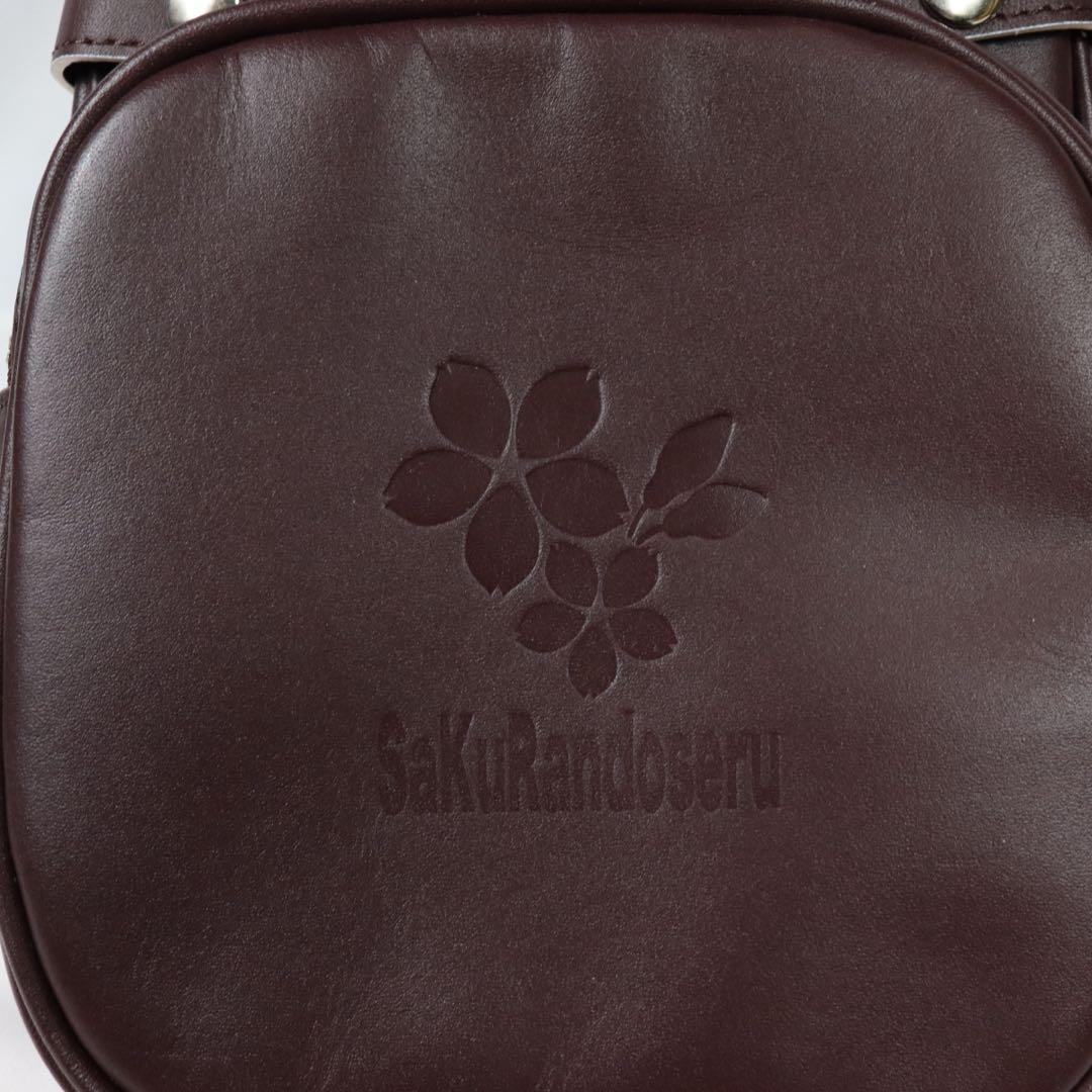 サクランドセル ランドセル型スリングバッグver1.1 ダークブラウン