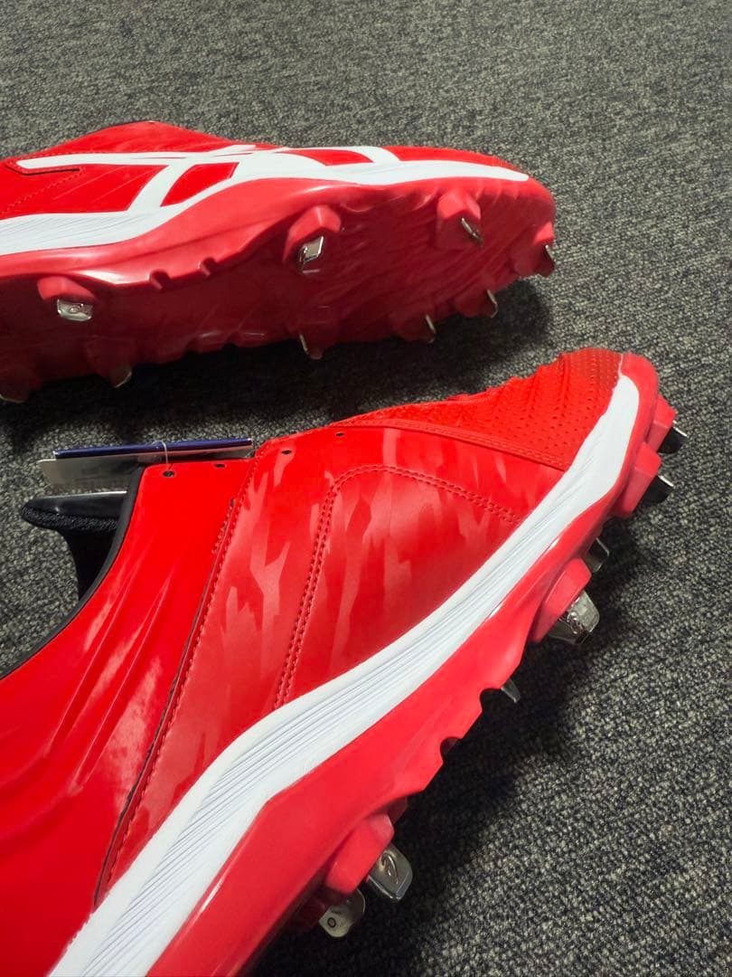 新品】 asics 大谷翔平 スパイク 野球 金具 投手 限定 金具 シューズ