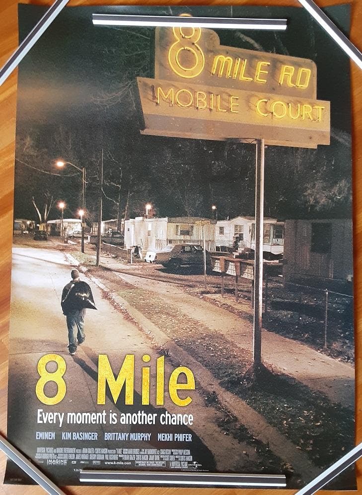 一部難有】B2 エミネム EMINEM ポスター 8マイル 8Mile 映画2 - メルカリ