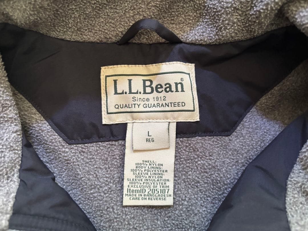 L.L.Bean メンズ ウォーム・アップ・ジャケット　L