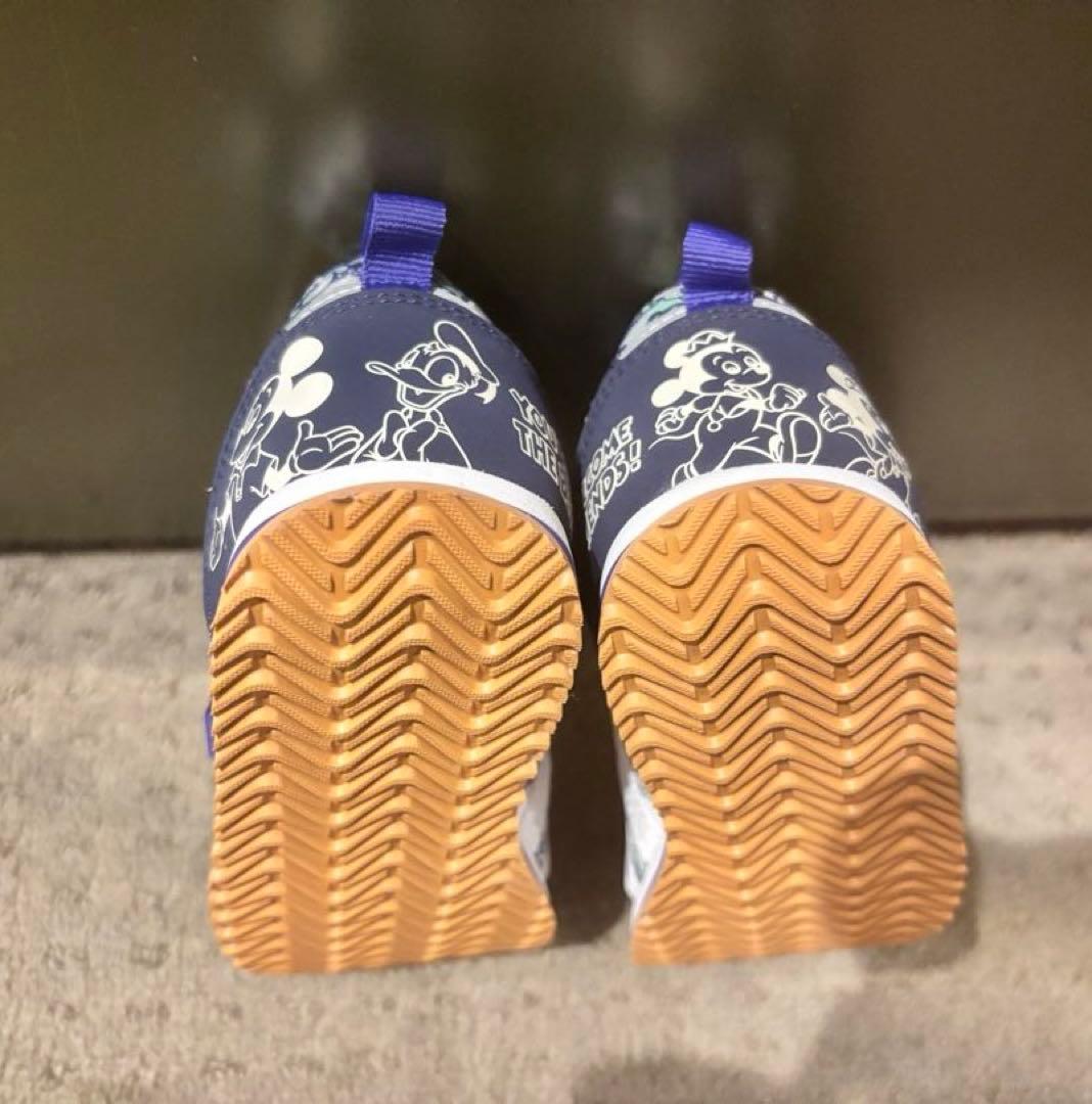 アシックス スクスク 18.5センチ ディズニー 未使用 靴 ミッキー