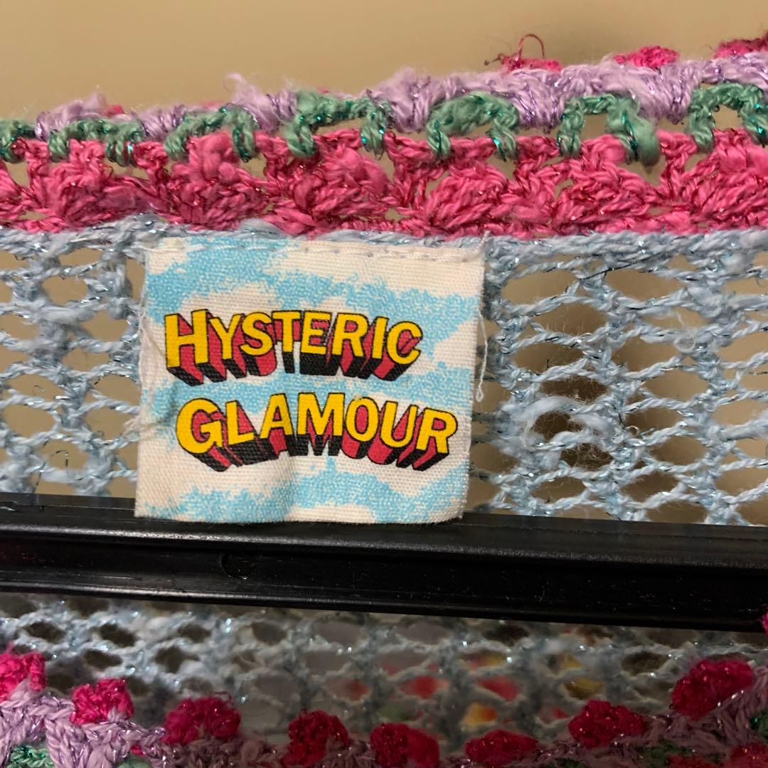 HYSTERIC GLAMOUR ヒステリックグラマー ニットかぎ編 レインボー