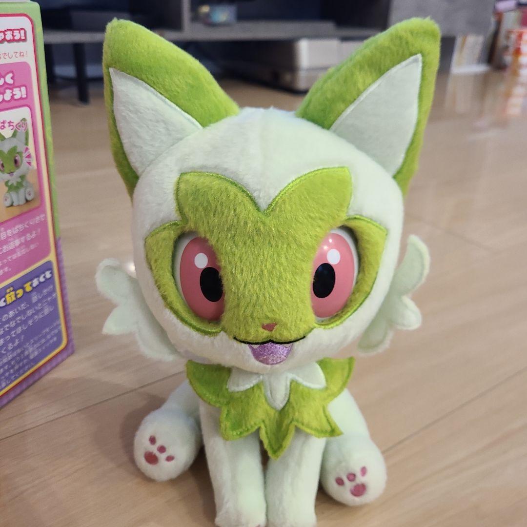 ポケットモンスター なでてみつめて♪ぱちくりニャオハ にゃおは