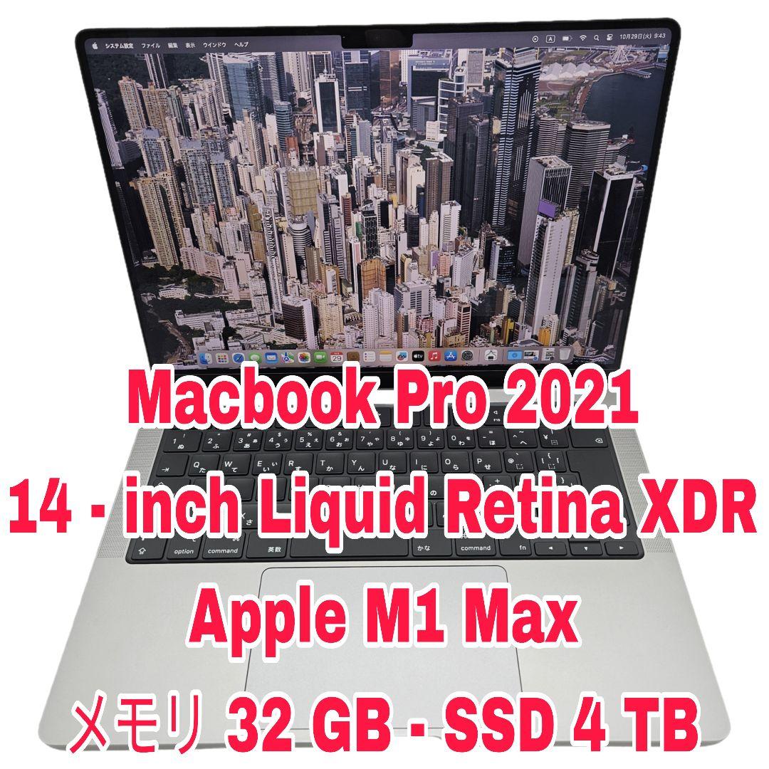 MacBook本体 Macbook Pro 2021 | M1 Max | 32GB | 4TB Apple unveils game-changing MacBook Pro - Apple (CA)
