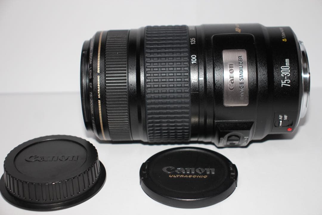 一眼レフカメラ 手ぶれ補正レンズ Canon EF 75-300mm IS