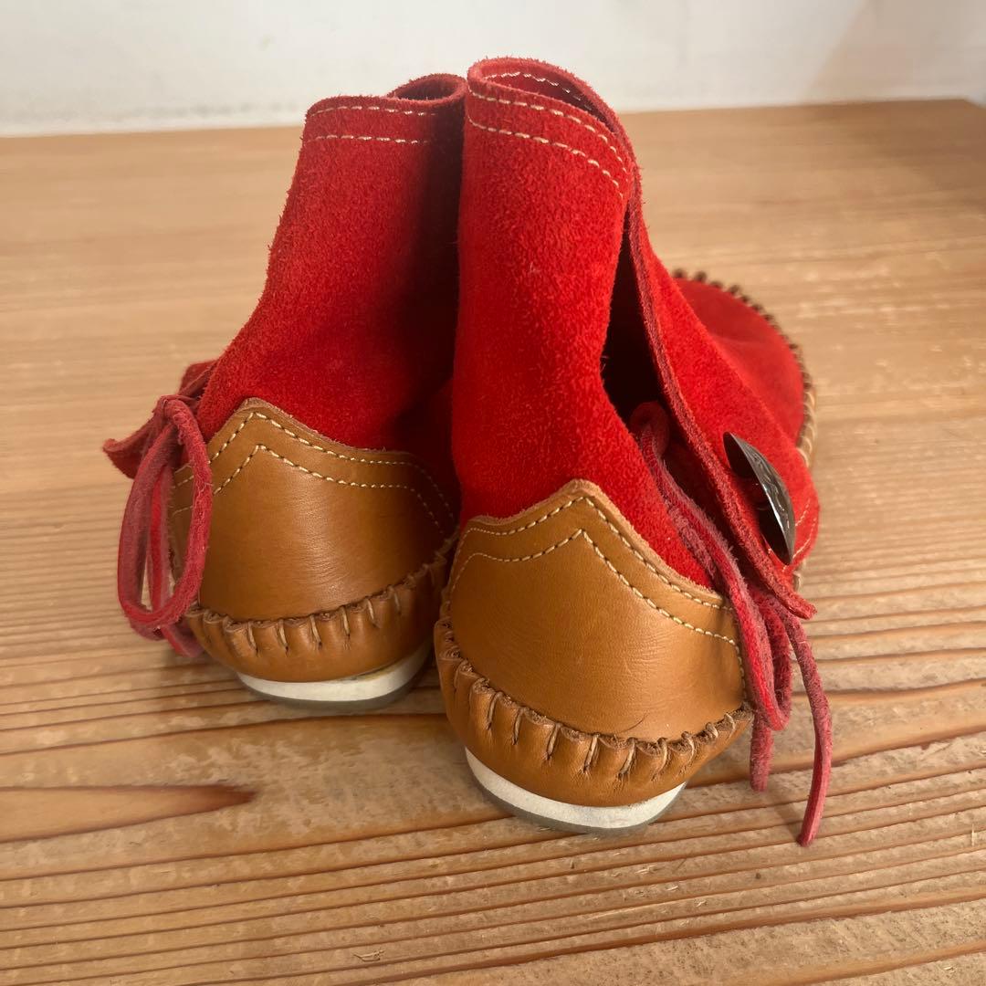 FUNNY モカシン　赤　25.5cm