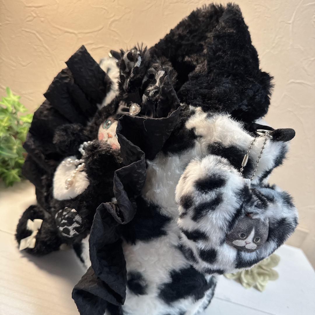 あ*き様 コヤンイサムチョン♡ミルクちゃんのモノトーンカラー！ファー