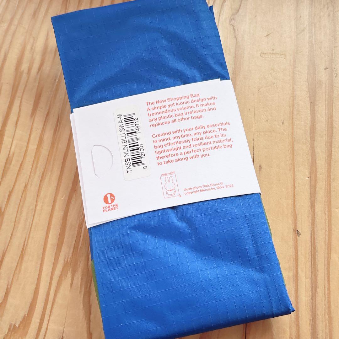 万博 オランダ ミッフィー エコバッグ miffy Mサイズ 青 - メルカリ