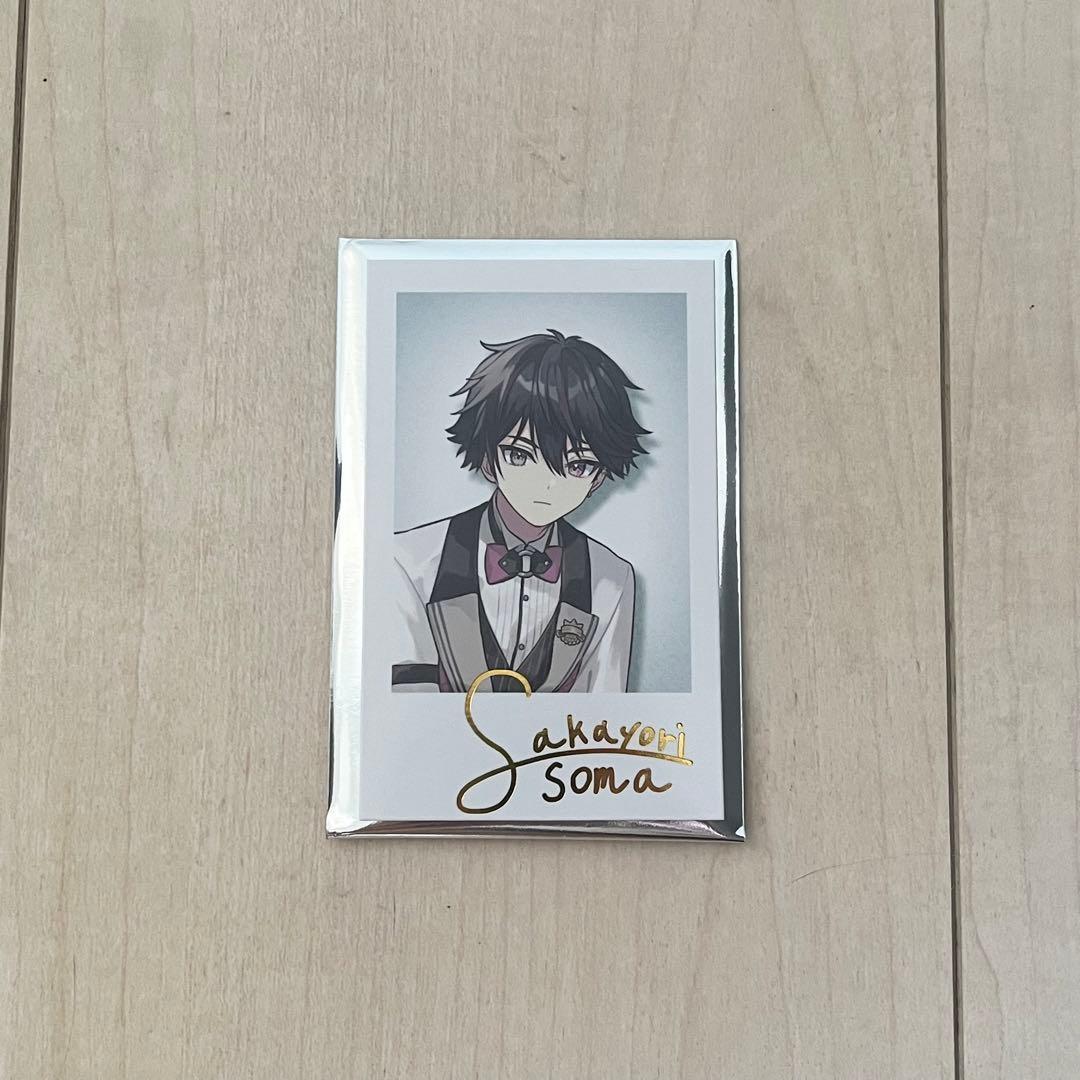 にじさんじ 酒寄颯馬 Speciale チェキ サイン入り 箔押し - メルカリ