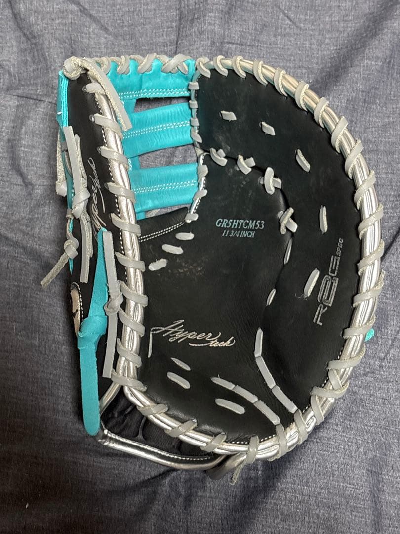 Rawlings ローリングス 軟式ファーストミット ブラックMグリーン 右投