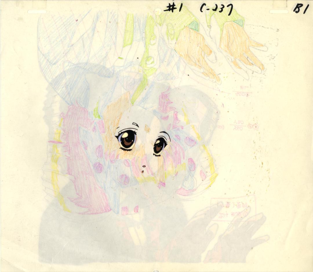 同級生 OVA1話 志村まみ セル画 手描き背景 - メルカリ