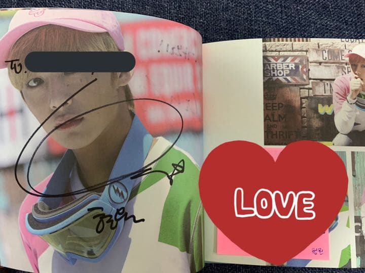 MONSTA X RUSH メンバー全員サイン入りアルバム - メルカリ