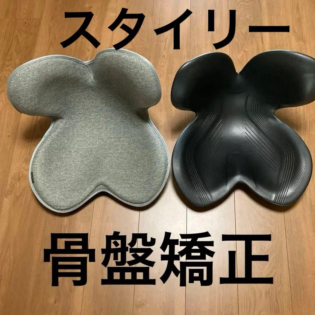 スタイリー骨盤矯正　姿勢矯正チェアー2個セット 楽天市場】【楽天 1位】【高反発】姿勢矯正チェア 骨盤サポート