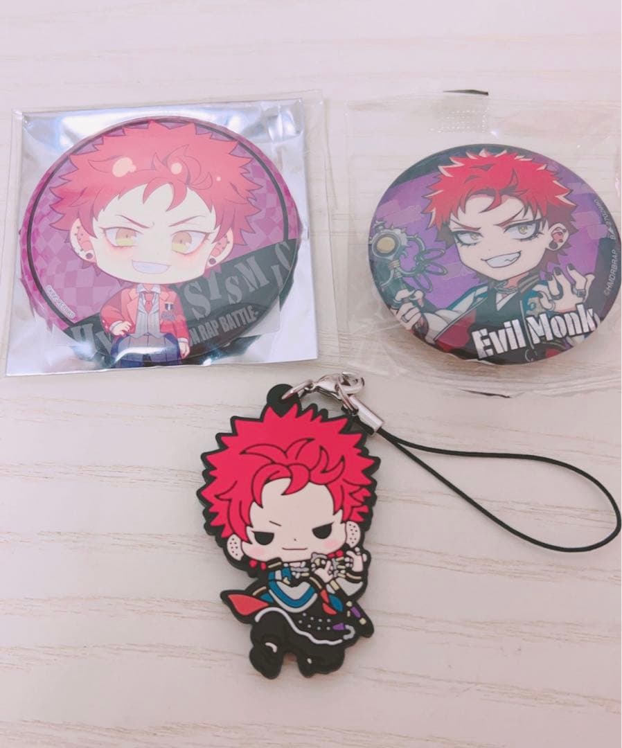 波羅夷空却 缶バッジ ミニキャラ ラバスト - メルカリ