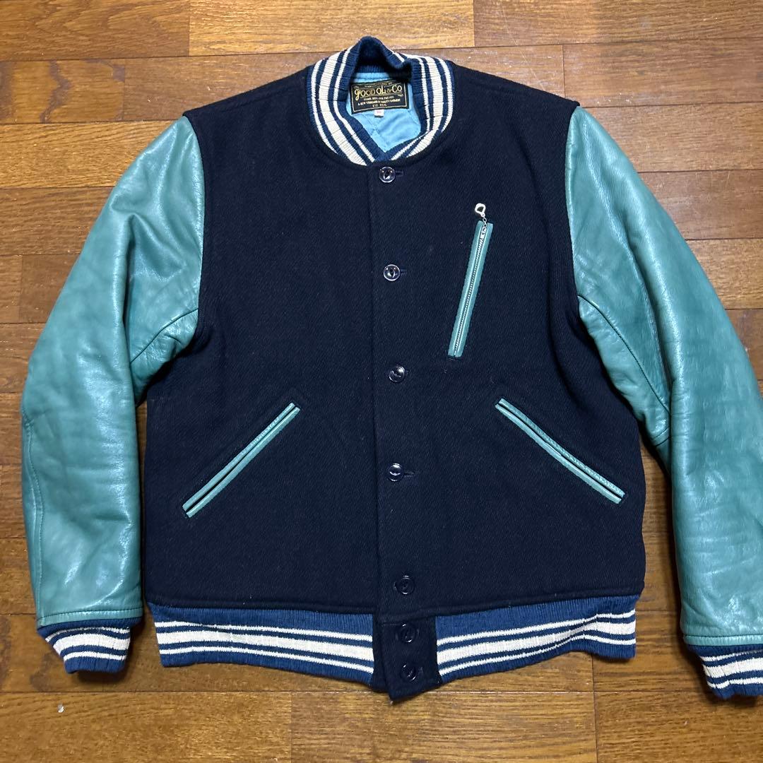 グッドオルレザースリーブスタジャン40グラッドバンドキャリー 1947 Style Columbia Ranger @gentrydayton #langlitzleathers