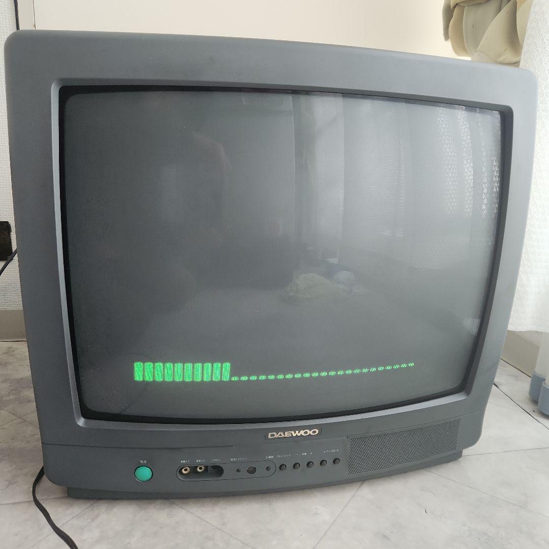 DAEWOO ブラウン管テレビ 20型カラーテレビ モデル DTV-202G - メルカリ