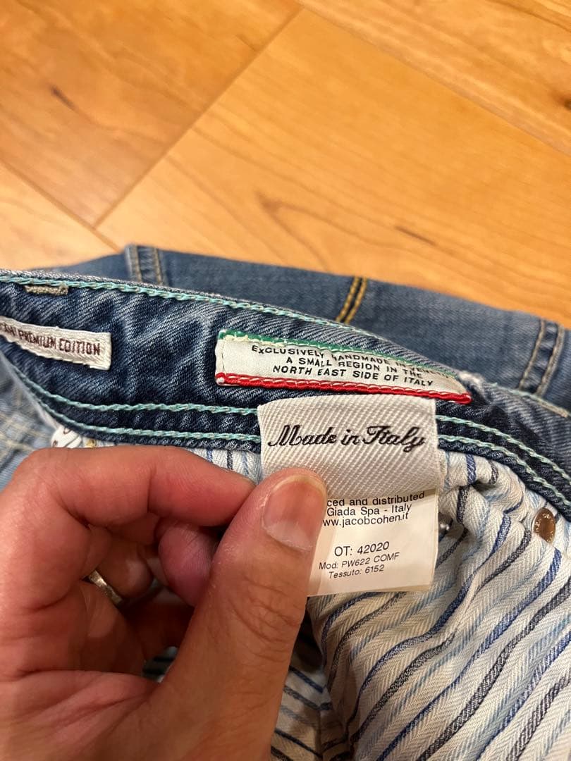 JACOB COHEN 622 ボタンフライ デニム 29インチ - メルカリ