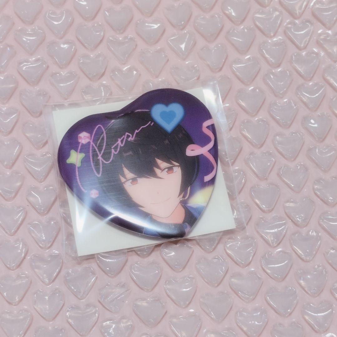 朔間凛月 あんスタ 8周年 ハート缶 缶バッジ - メルカリ