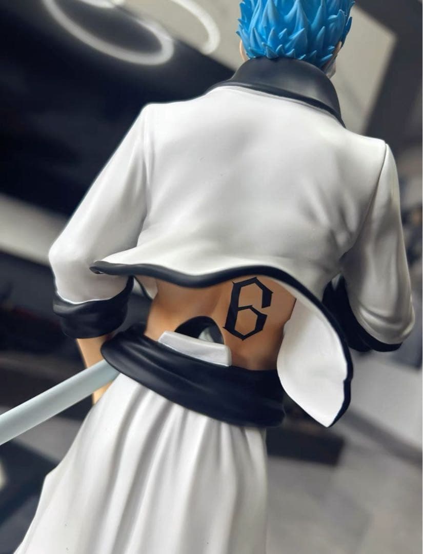 BLEACH 黒衣少年図 グリムジョー ガレージキット ガレキ スタチュー⑨
