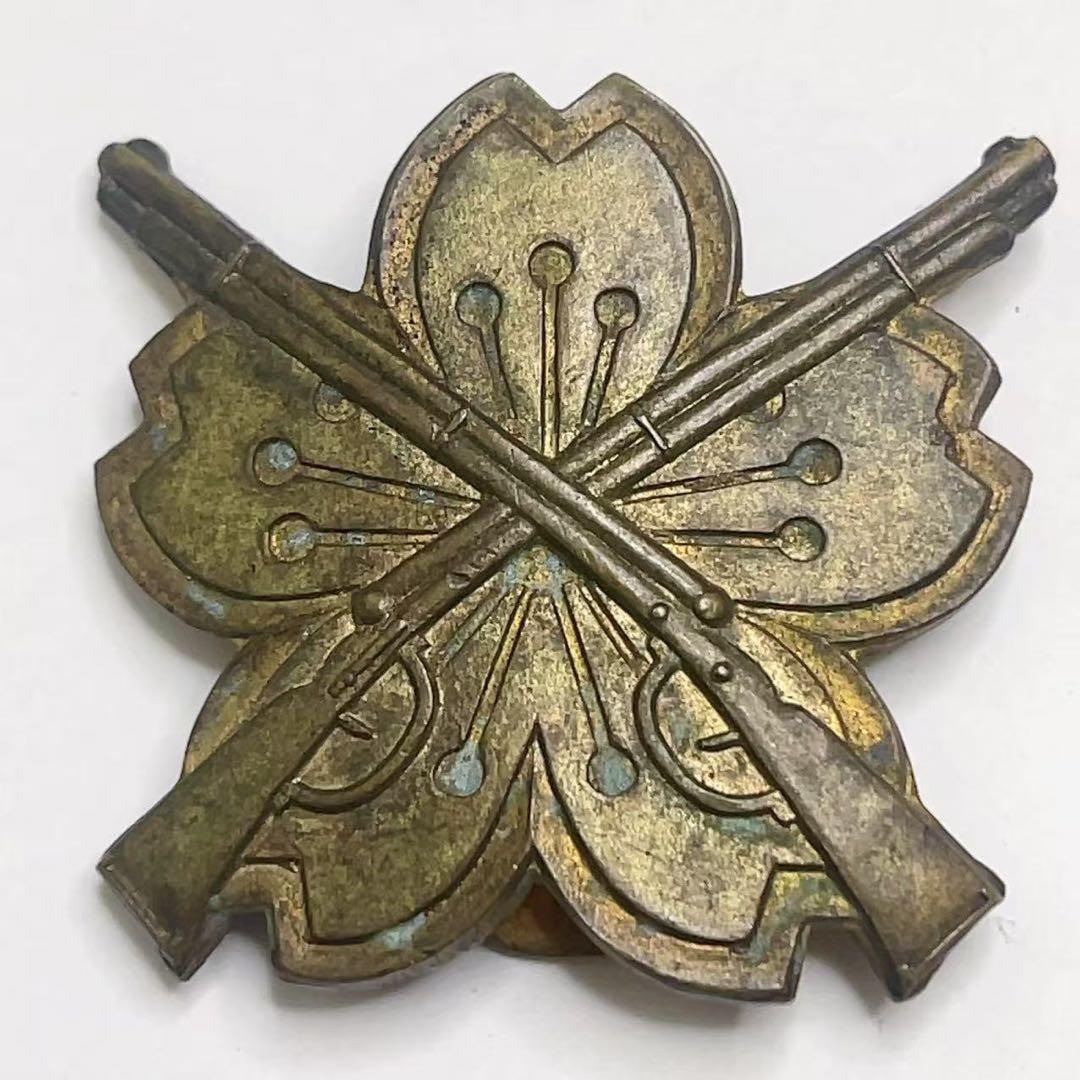 希少！旧日本軍 小銃射撃徽章 日本陸軍 徽章 大日本帝国 当時物 記章