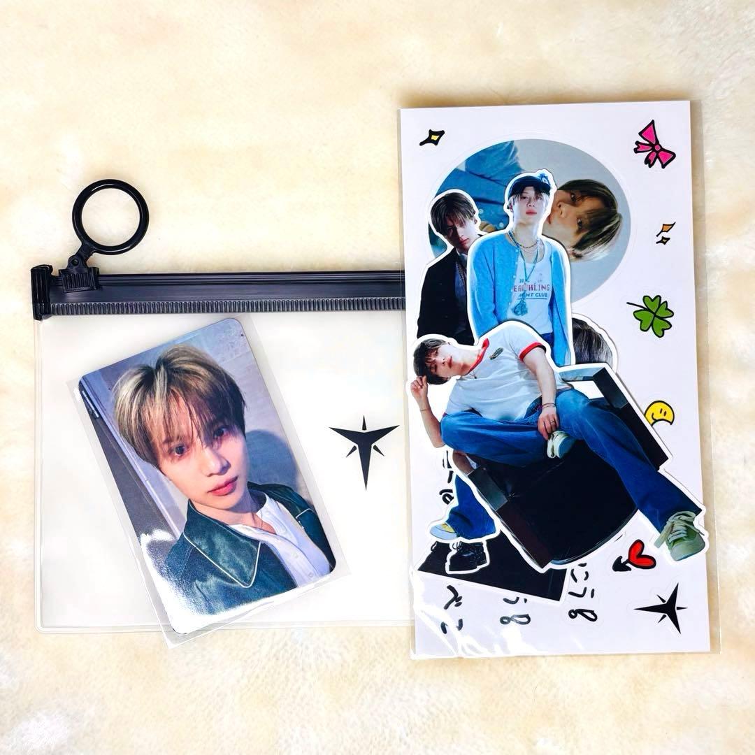 新品未開封 TAEMIN Ephemeral Gaze ステッカー トレカ付き - メルカリ