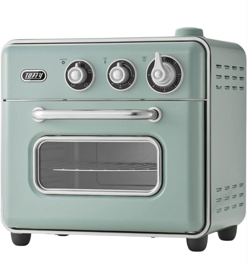 Toffy　ノンフライオーブントースター 1台5役 ノンフライオーブン　レトロ⑫ Toffy ノンフライオーブントースター ｜ Toffy公式オンラインショップ