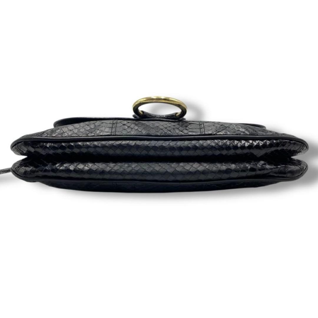 美品 ドルガバ DG 型押し チェーン バッグ Vintage Y2K 黒 ロゴ - メルカリ