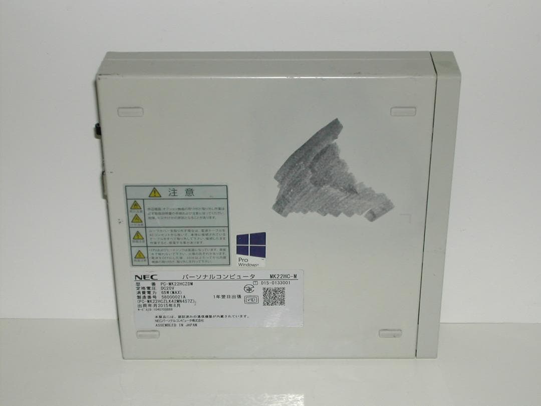 NEC MK22HC-M i3 4330TE WIN8.1 8G 120G - メルカリ