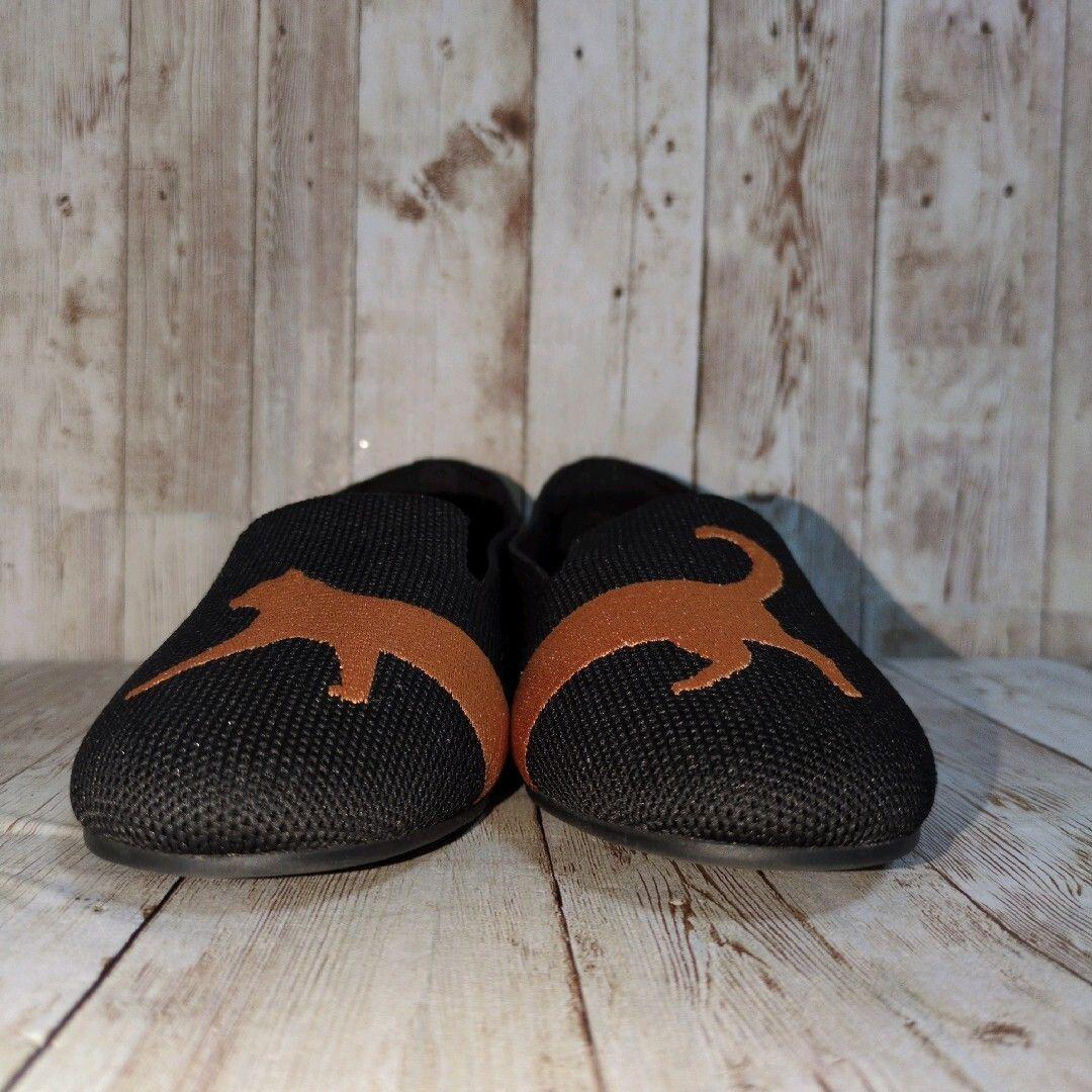 極美品✨【VIVAIA】Audrey☆アニマル刺繍ローファー☆猫☆22.5cm