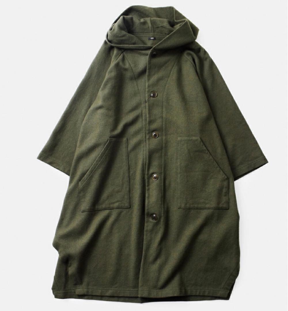 《本日限定お値下げ》TISSU 圧縮ウールニット ポンチョ コート