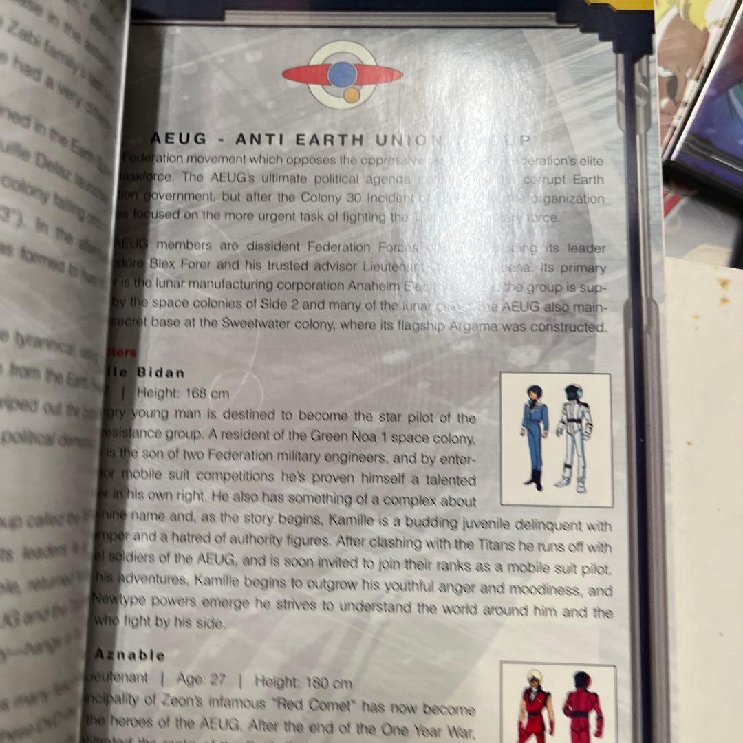 機動戦士Zガンダム 限定版 DVDボックス 海外公式