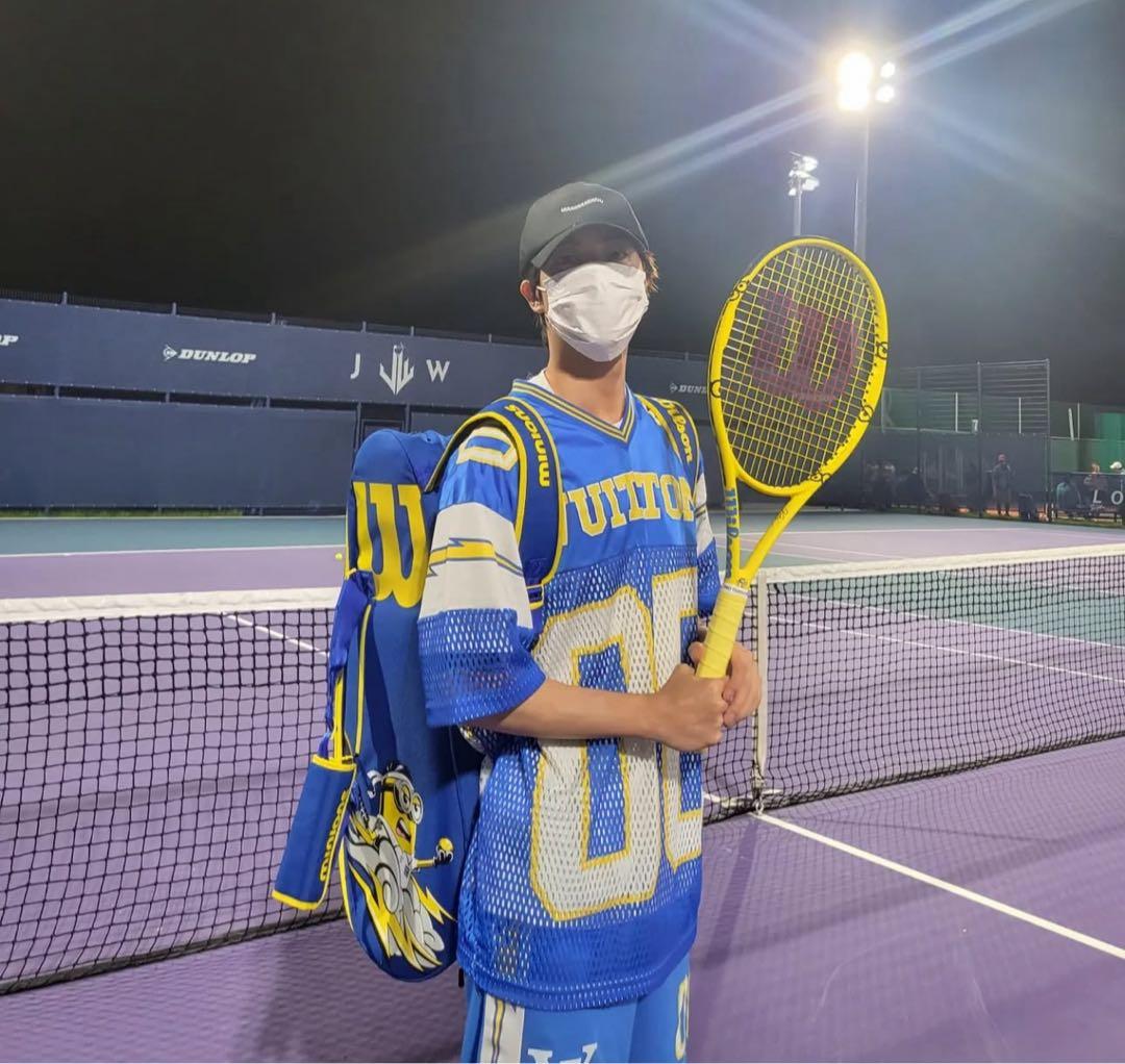 BTS JIN 愛用 ミニオンズ ウィルソン テニス ラケットバッグ 新品 ジン