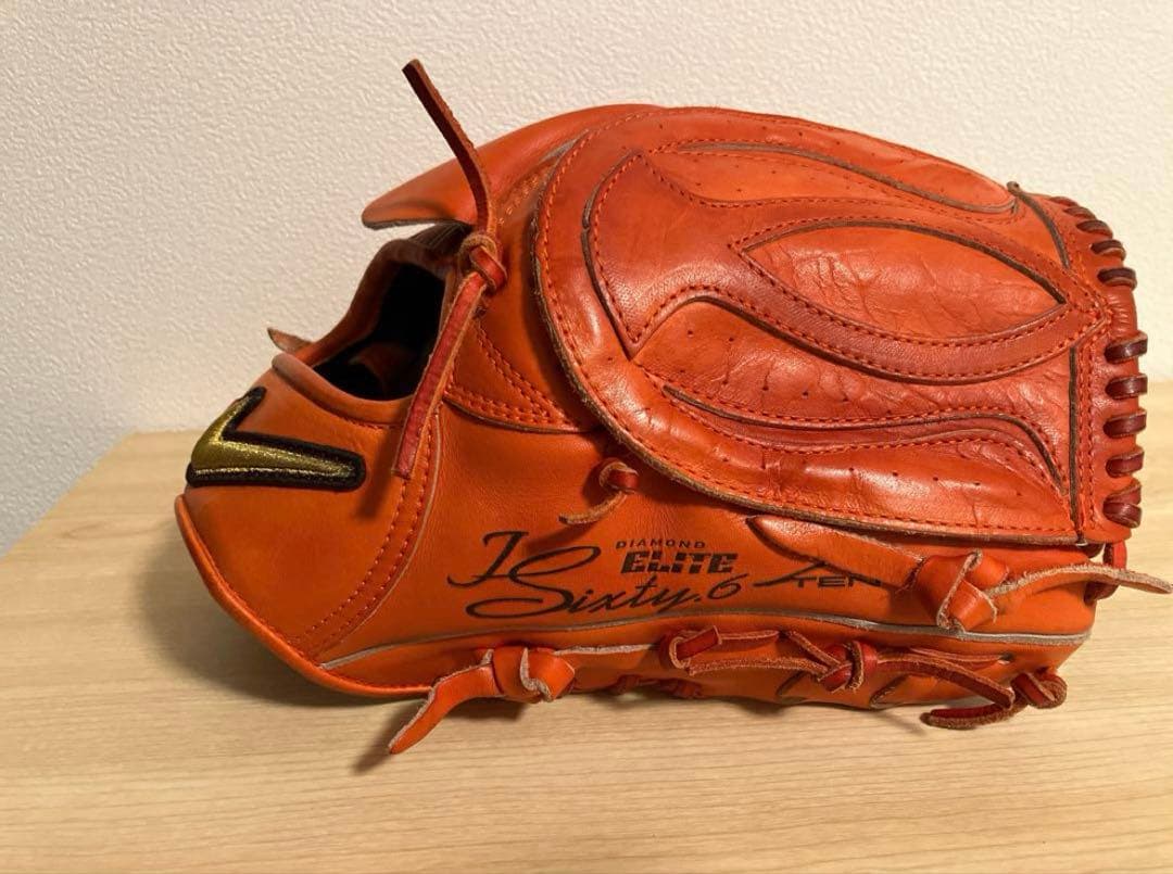 希少 Nike オレンジ グローブ 投手用 硬式 | 激安通販のイーサプライ