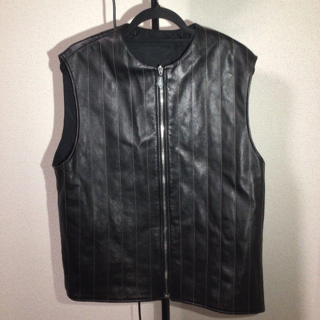 か*ー様 羊革　ジレ　ベスト　エルメス　HERMES 2024年 春夏 新作 HERMES エルメス ベスト レディース ロングジレ