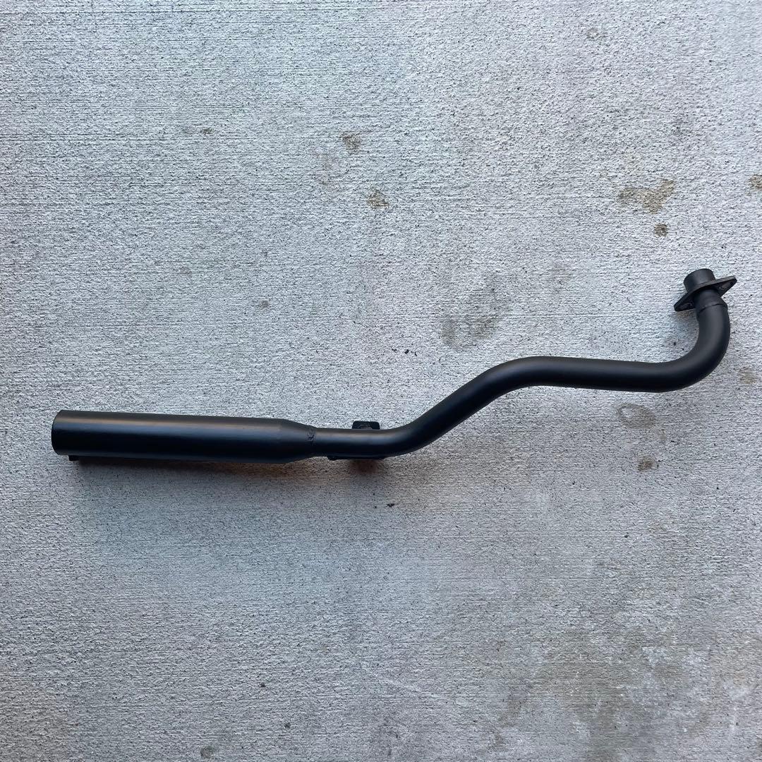 SEASTYLE RACING 小鉄管 シャリー ダックス マフラー ブラック SEASTYLE RACING 小鉄管 シャリー ダックス マフラー ブラック