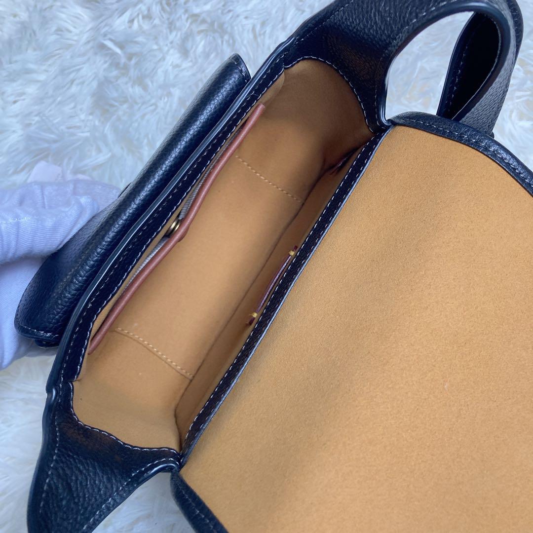 極美品 COACH コーチ タビー 19 メッセンジャー ブラック CJ846 - メルカリ