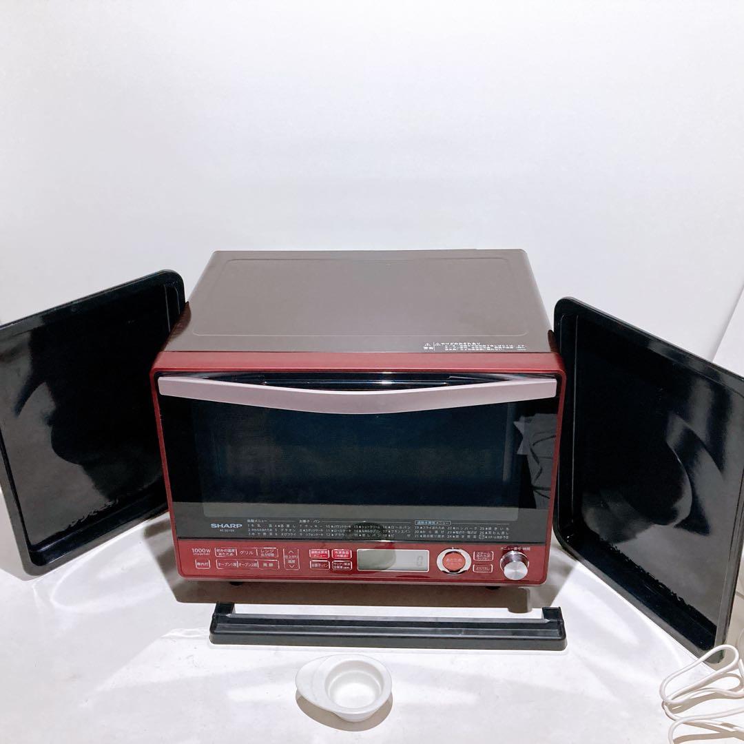 SHARP シャープ オーブンレンジ RE-SS10B 2015年製 過熱水蒸気 Amazon | シャープ 過熱水蒸気オーブンレンジ 2段調理 31L レッド RE